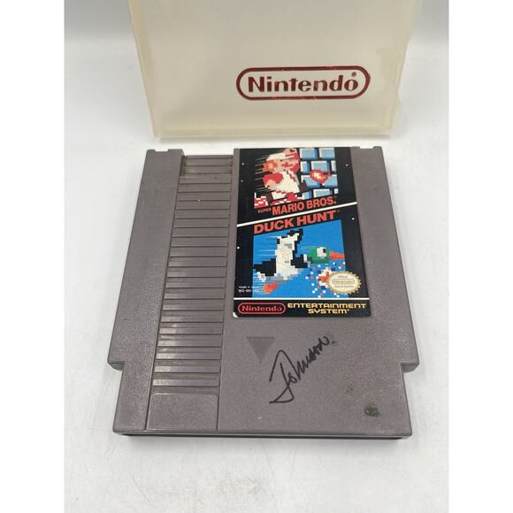 Super Mario Bros./Duck Hunt (Nintendo NES, 1985) With Nintendo Case - Picture 6 of 9